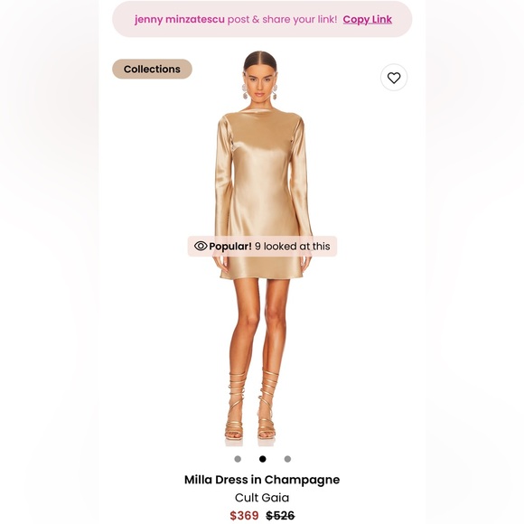 Cult Gaia milla dress (missing a tassel) - Picture 1 of 5
